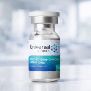 "GLOW" BPC-157 10mg + GHK-CU 50mg+ TB-500 10mg