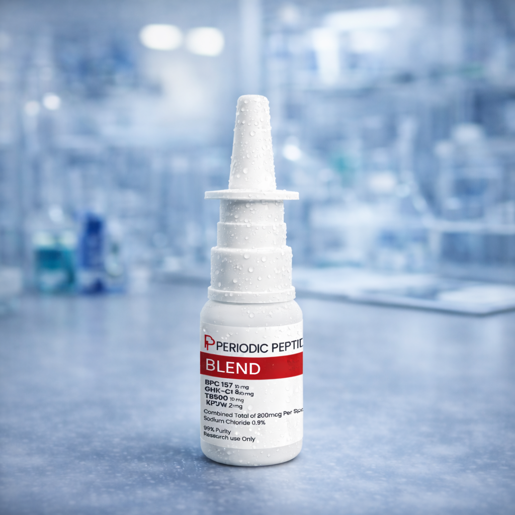 "KLOW" BPC-157 10mg + GHK-CU 50mg+ TB-500 10mg + KPV 10mg Nasal Spray Kit